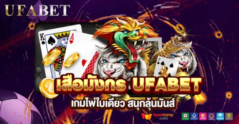 เสือมังกร UFABET คุณลองหรือยัง? เกมไพ่ไว อ่านสถิติง่าย คลิกเดียวก็เริ่มได้